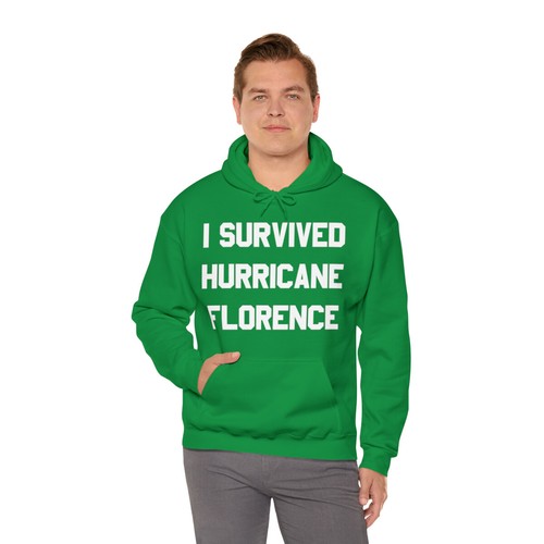 I Survived Hurricane Florence Graphic Hoodie, Sizes S-5XL - Picture 28 of 64