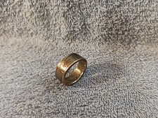 1977 Kennedy Half Dollars size 11  coin ring handmade mixed metals A