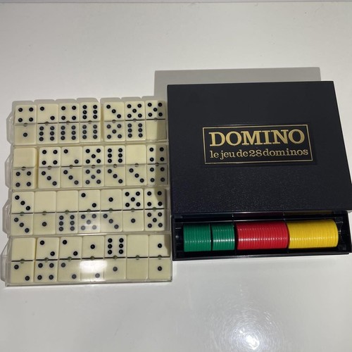 Nintendo DOMINO le jeu de 28 dominos Vintage 1975 Dice & Chip difficult to get - Picture 3 of 10