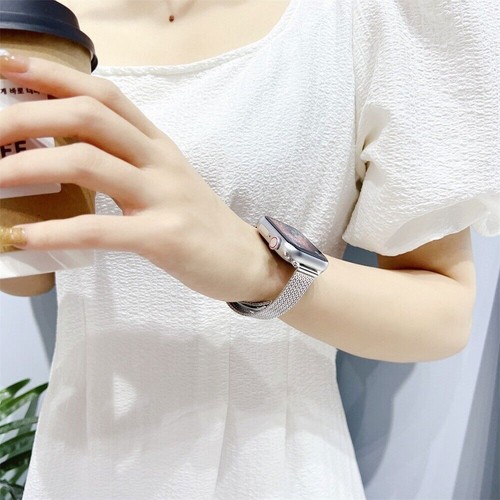 Strap Magnetic Stainless Steel Wristband for Apple Watch iWatch Ultra 9 8 7 6 SE - 第 7/16 張圖片
