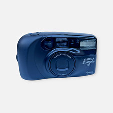 YASHICA ZOOMATE 70 35MM FILM CAMERA TESTED WORKING FREE UK POSTAGE
