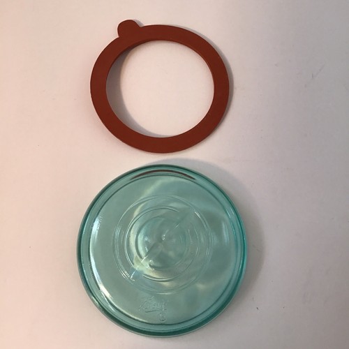 Vintage BALL IDEAL blauer Draht Einmachglas Glasdeckel zweihundertjährige Feier SELTEN - Bild 9 von 12