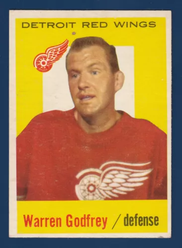 WARREN GODFREY  59-60 TOPPS 1959-60 NO 27 EX+   93644
