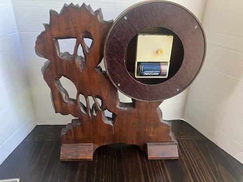 Raro Orologio Vintage Intagliato Batteria Mantello - Foto 6 di 6