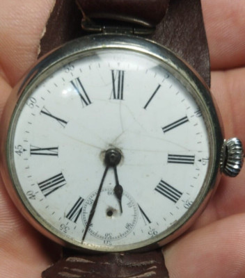Vintage Omega pocket watch for repair, NOT WORKING swiss made