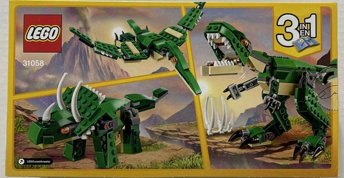Lego #31058 Creator 3in1 T-Rex - Triceratops - Pterodactyl Mighty Dinosaurs - Picture 2 of 2
