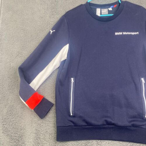Puma BMW Motorsport Herren Pullover Sweatshirt Gr. Medium M Power Logo - Bild 2 von 14
