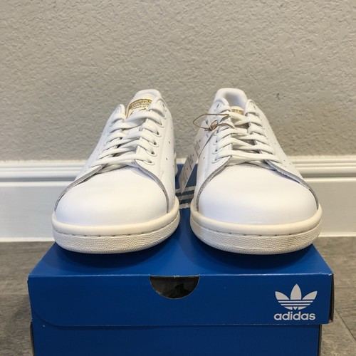 Neu Adidas Stan Smith klassische Turnschuhe weiß beige Leder Herrenschuhe Größe 13 " - Bild 2 von 9