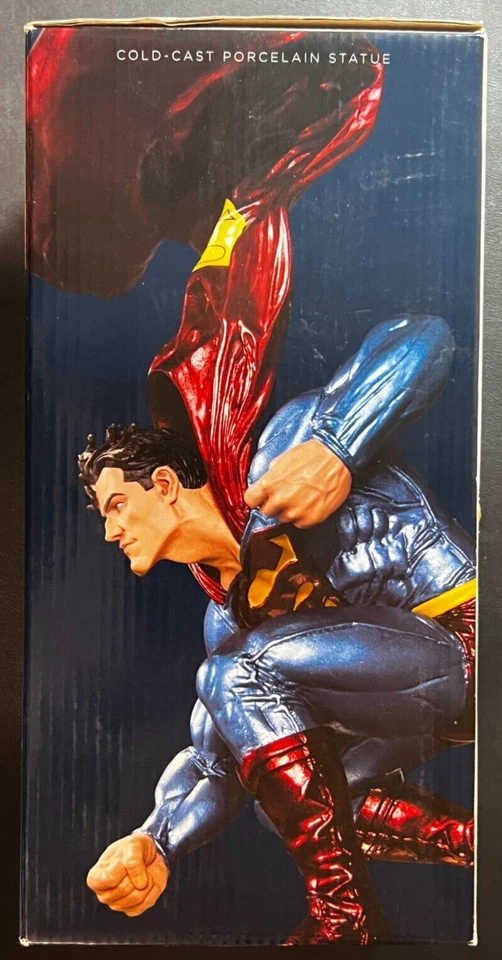 Estatua de Superman El Hombre de Acero de DC Collectibles por Lee Bermejo ¡NUEVA EN CAJA! Foto 4 de 4