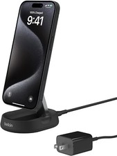 Belkin Pro 15W Convertible Magnetic Charging Stand, MagSafe-Compatible