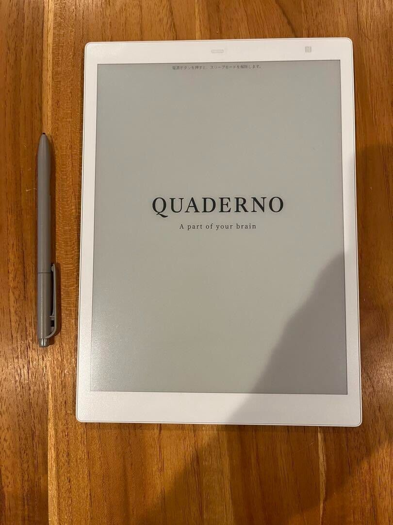 Fujitsu QUADERNO A5 size 10.3 inch Electronic Paper FMVDP51 Fujitsu QUADERNO A5 size 10.3 inch Electronic Paper FMVDP51