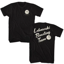 The Big Lebowski Movie Lebowski Bowling Team Name Logo Men's T Shirt