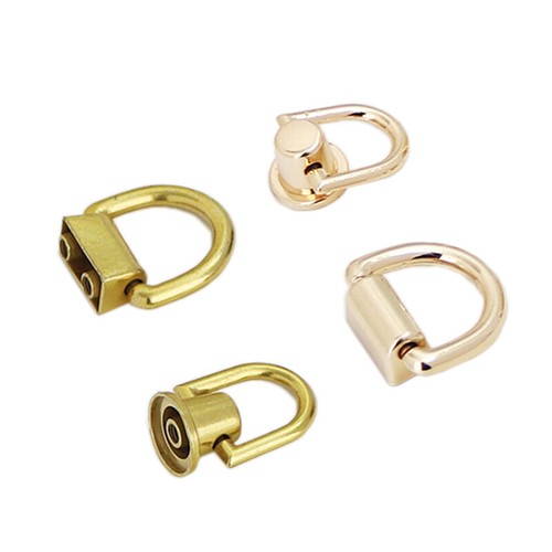 5/3/1pc Anker Zwickel Aufhänger Klemmen Metall D-Ringe Glieder Hardware Lede ¬ - Bild 7 von 15