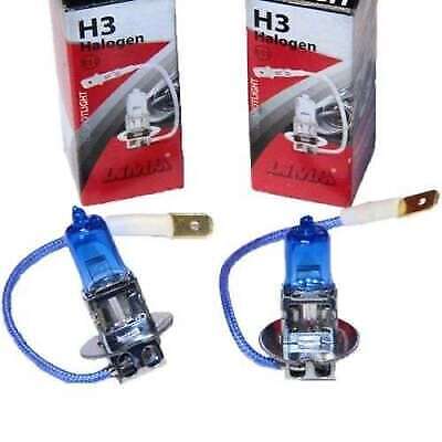 2x H3 70W 24V Xenon Optik Super White Für LKW Truck / Birnen Lampen Blaues Glas - Bild 1 von 1
