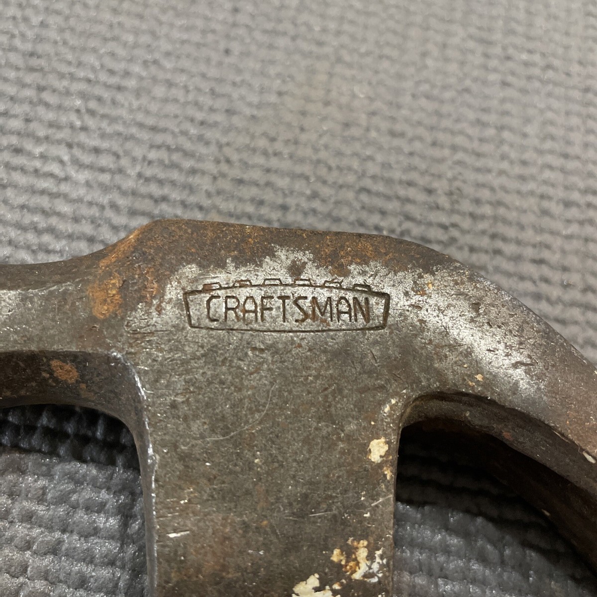 【One owner】VINTAGE GERBGR A475 VINTAGE CRAFTSMAN CROWN LOGO 3836 -16 OZ CURVED DOUBLE CLAW