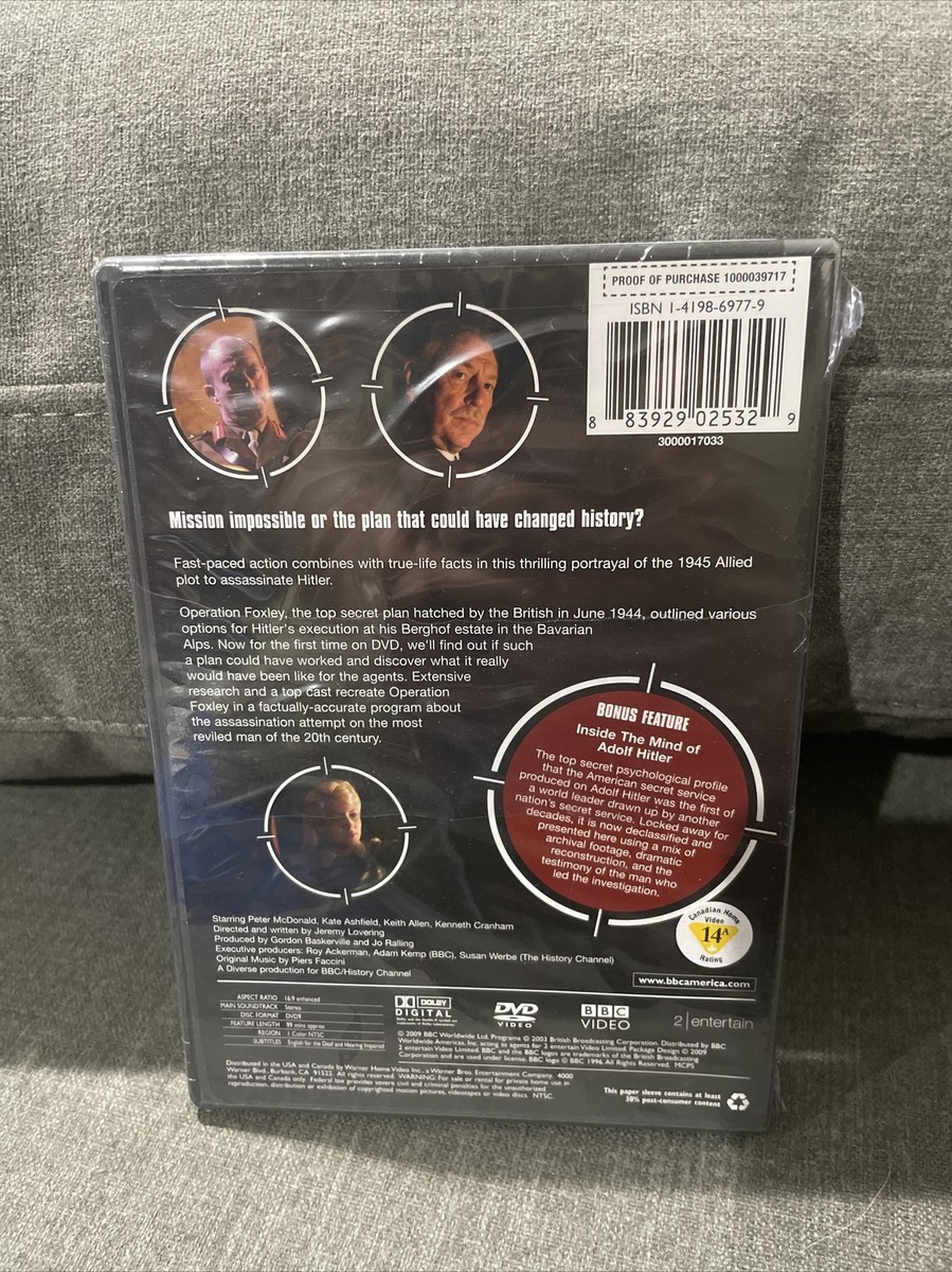 Killing Hitler (DVD, 2009, WS) Peter McDonald, Keith Allen