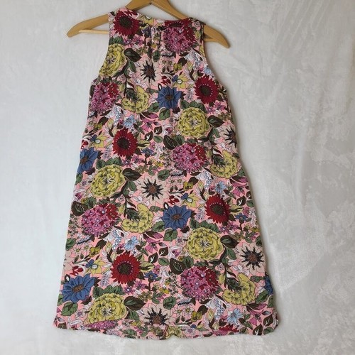 Ann Taylor Loft Multicolor Floral Sleeveless Swing Dress Size XS - Picture 4 of 10