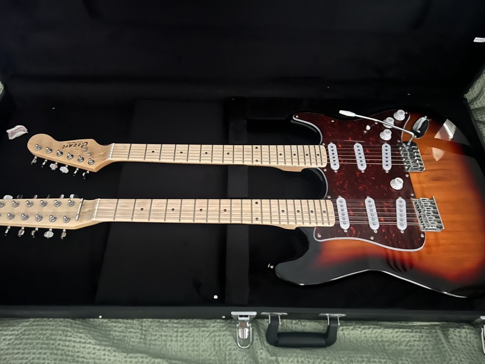 Custom Cozart double neck guitar eBay