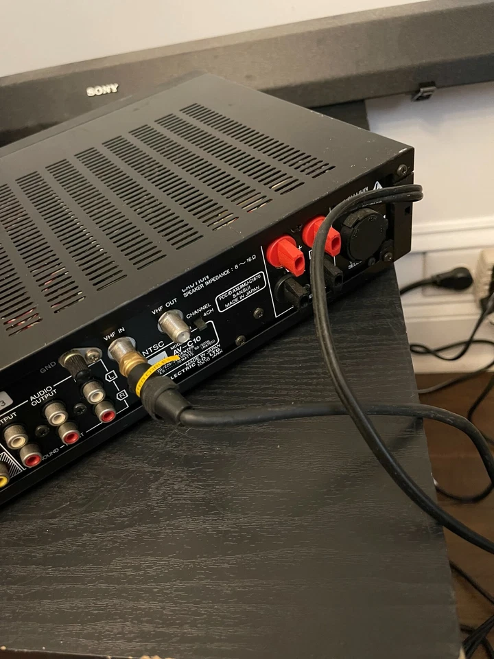 Sansui AV-C10 Audio Video Center Display Model unit - Image 4 of 4