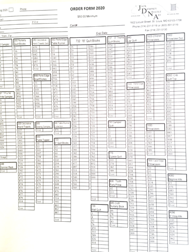 JACK DEMPSEY NEEDLE ART 40pg Catalog Quilt Embroider+  See TOC photos 2020 - Picture 8 of 9