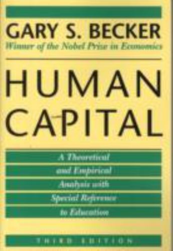 Human Capital : A Theoretical and Empirical Analysis, with Special Reference to - Picture 1 of 1