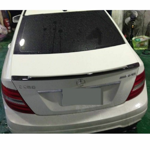 Carbon Fiber For Mercedes Benz C-Class W204 C74 Look Rear Trunk Spoiler 2012 - Picture 3 of 4