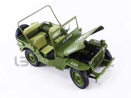 AMERICAN DIORAMA 1/18 - JEEP WILLYS US ARMY - 1944 77404 - Picture 11 of 13