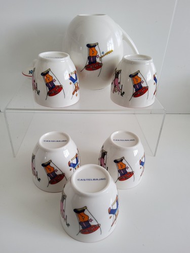 Castlebajac französischer Designer Teddybär Zirkus Teeservice Teekanne Tassen - Bild 6 von 11