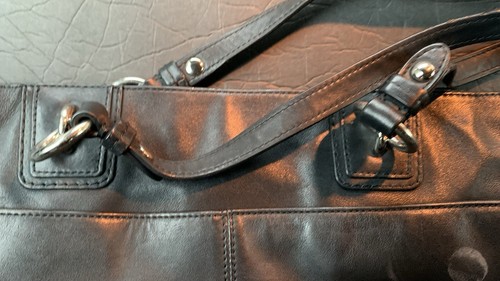 Bolso de hombro Coach negro #E1221-F19252 - Imagen 6 de 10