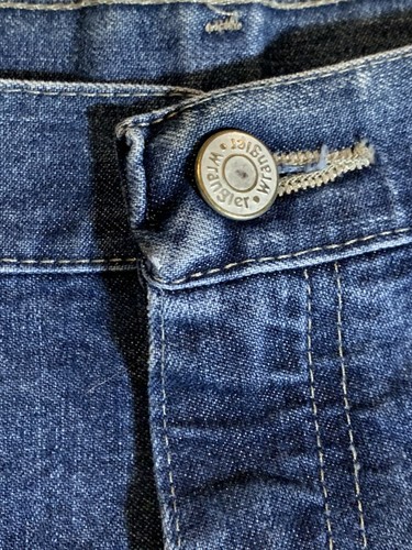 Wrangler Jeans  36 Blue Authentic Issue Carpenter Straight Leg Denim Mens - Picture 9 of 14