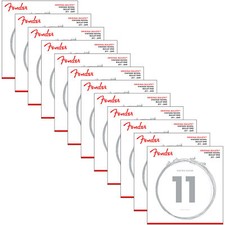 12 Sets Fender 3150M Original Bullets Pure Nickel Guitar Strings Medium 11-49