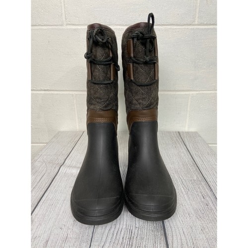 Kamik Abigail Botas de Lluvia Impermeables Costura Sellada Acolchada Marrón Talla 8 EU 39 - Imagen 2 de 9