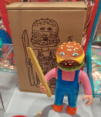 バーガー君　デハラユキノリ　happi class デハラユキノリ バーガー君 ソフビ フィギュア Happi CLASS