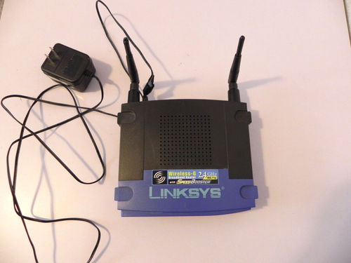 Linksys Wireless-G Broadband Router 2.4 GHZ w/Speed Booster Model WRT54GS Ver. 6