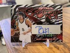 RON HARPER JR Autograph 2022-23 Leaf Optichrome Toronto Raptors #1/1 🔥📈