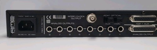 RME ADI-8 DS 8-Channel A/D and D/A Converter TDIF-1 24 Bit Interface - Picture 7 of 9