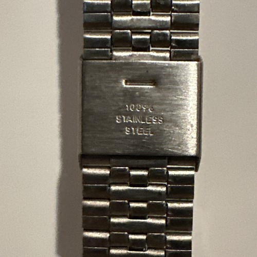 Raro modello Rossil made in Hong Kong anni 80 francese 100% acciaio inox - Foto 5 di 5