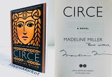 Circe SIGNED by Madeline Miller FIRST EDITION (2018, Hardcover) ~ INSCRIBED
