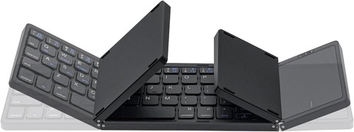 Foldable Bluetooth Keyboard,with Touchpad Portable Wireless Keyboard Compatible - Picture 10 of 10