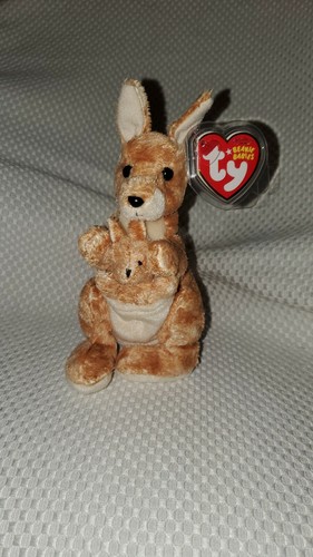 Ty Beanie Baby - BOUNDER - Kangaroo (Australia Exclusive) New/Tags FREE SHIPPING - Picture 3 of 9