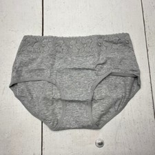 Gray High-Waisted Hipster Underwear Women's Size X-Large NEW