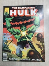 RAMPAGING HULK 1 NM 1977  KEY ISSUE