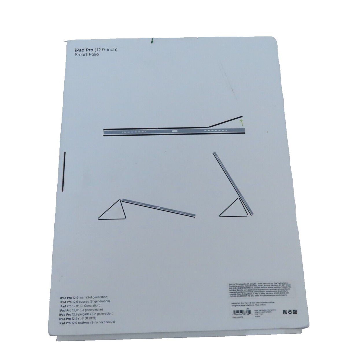 Smart Folio for iPad Pro 12.9-inch 3rd Gen MRXD2ZM/A Gray New
