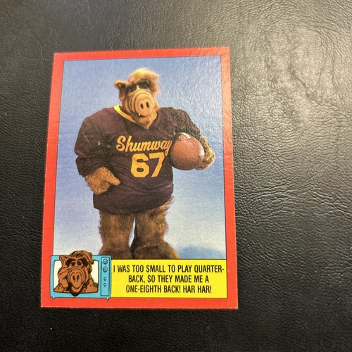 Jb100b Alf 1988 Topps Alien Productions #60 Shumway Football Uniform