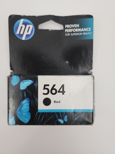Genuine HP 564 CB316WN  Black Ink Cartridge Exp May 2015 NEW - Picture 1 of 5