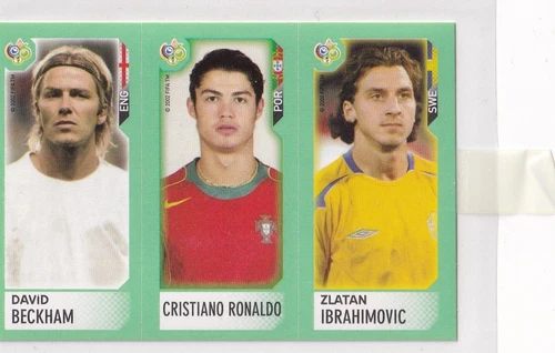 Panini World Cup 2006 Candy 88 176 49 - Cristiano Ronaldo Ibrahimovic Beckham 7