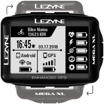 Lezyne Mega XL GPS Cycling Computer