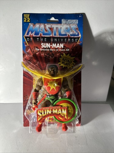 Masters Of The Universe Sun-Man Actionfigur MOTU. Neu #Z380 - Bild 1 von 4
