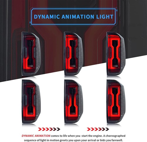 VLAND LED Headlights+SMOKED Tail Lights For 2014-2021 Toyota Tundra W/Sequential - Picture 18 of 22