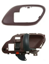 NEW RH Passenger Interior Door Handle & Bezel Trim Red for 95-99 Chevy GMC Truck